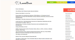 Desktop Screenshot of lambbook.net
